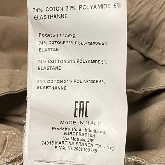 Fradi Tailored Pants – Italian Size 54 – Beige – Made in Italy - Picture 11 of 11